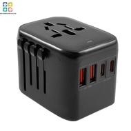 International Power Plug Adapter Universal Travel Plug Adapter with 2 USB C and 2 USB A Port SHOPSBC