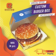 BURGER BOX CUSTOM CUSTOM BOX PRINTING LUNCH BOX PRINTING BURGER BOX PRINTING