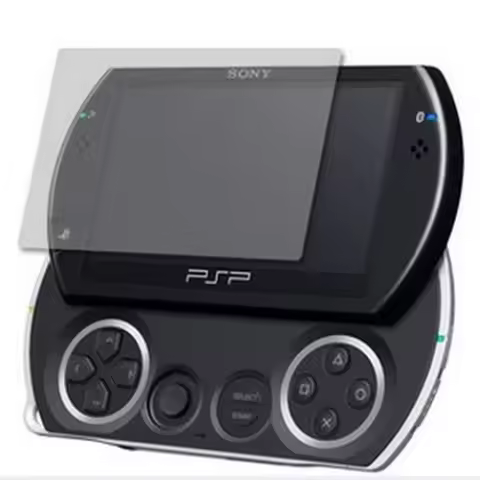 2pcs Transparent Clear Screen Protector Protective Film Surface Guard Cover for Sony PlayStation PSP