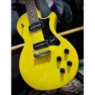 Heritage Ascent Collection H-137 P90 Electric Guitar, Marigold Yellow