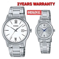 [2YEARS WARRANTY] Casio MTP-V002D-7B3 & LTP-V002D-7B3 Men Watch Ladies Watch Couple Watch V002D-7B3 