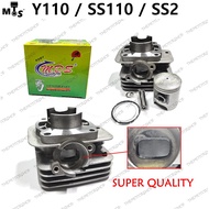 👍(+Polish) MDS HIGH QUALITY 56mm Yamaha Y110 / SS110/ SS2 / SSTWO / Y110 CUSTOM SLIP RACING BLOCK CY