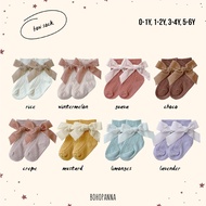 BOHOPANNA Bow Sock - Girls' Ribbon Socks