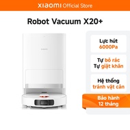 Robot hút bụi lau sàn 2 trong 1 Xiaomi Vacuum X20+ (X20 Plus) - Hàng Chính Hãng