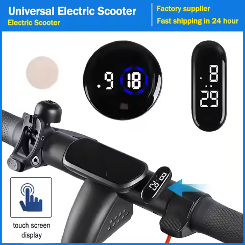 Universal Mini Car Dashboard Clock Luminous Analog Clocks Watch for Xiaomi M365 Pro Mi5 5Max 5Pro fo