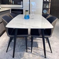 North Light Imported Dining Table Italian Combination Dining Table Modern Style Rock Dining Table Bo
