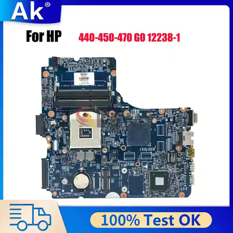 For HP ProBook 440 450 470 G0 Laptop Motherboard 12238-1 721525-501 721525-001 With HM76 DDR3L 100% 