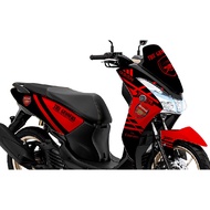 Decal Lexi aRSENAL Sticker Full Body Decal Yamaha Lexi 125 - Arsenal