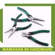 Penyepit Tajam Playar Potong Dawai Wire Cutter Industrial Grade Hand Plier Household Electrician Long Nose Diagonal