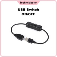 USB A Switch On/Off Suiz USB Buka Tutup Toggle Switch USB MaletoFemale