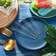 PDONY Popsicle Sticks, Acrylic Transparent Popsicle Mold, Accessories Reusable Ice Cream Sticks