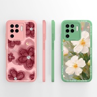 Phone Shell For Oppo A94 A95 4G 5G Cute Astronaut Pattern Casing Soft Liquid Silicone Anti Slip Prot