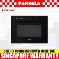 (Bulky) Brandt BKC7153BB Built-in Combi Microwave Oven (40L)