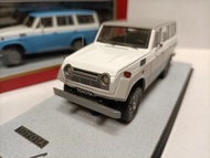 MK 1 43 Toyota Land Cruiser Off-Road Touring Vehicle Model LandCurier FJ55 1978 Gray White