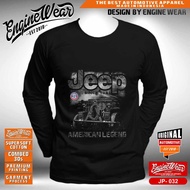 Jeep t-shirt willys car t-shirt JK rubicon 4WD wrangler CJ7 4x4 automotive offroad clothes JP032T
