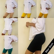 [Biker Shorts] Rayon Leggings Shorts Spandex Fabric Size L XL 2XL