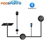 Fodsports F2 Motorcycle Helmet Intercom Bluetooth 5.0 Helmet Headset 1000M BT Interphone Type-C USB Voice Prompt