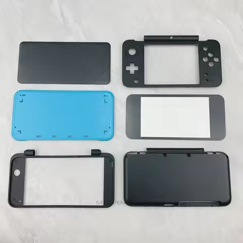 High Quality Housing Shell Case For Nintend NEW 2DS XL / LL Console Replacement Housing Cover Black 