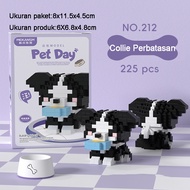 MEKANSM Nano Block Kucing Puzzle Block Hachimi Dog & Cat Block Balok Susun Hewan Peliharaan