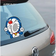 Car Accessories Doraemon Stickers Rear Window Stickers Car Hit the Glass