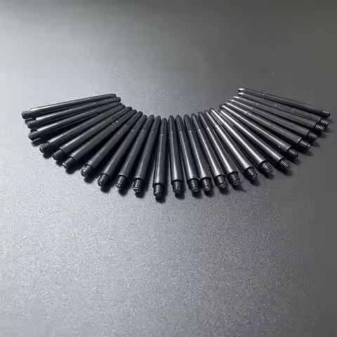 100pcs/Package Nylon Dart Shafts 2BA Screw Thread Plastic Darts Rod Stems Darten Darts Accessories