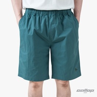 GALLOP : Twill Shorts กางเกงขาสั้นเอวยางยืดผู้ชาย รุ่น GS9027 สี Sea Green - เขียวน้ำทะเล / ราคาปกติ