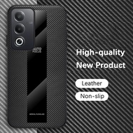 Casing for Oppo A3 Pro 5G Global A3Pro CPH2639 CPH2665 Phone Case Leather Acrylic Carbon Fiber Soft 
