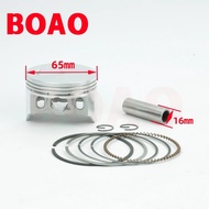 Motorcycle Piston Kit With 65mm cylinder diameter suitable for BC175 BARAKO175 KLR175 BC 175 BARAKO1