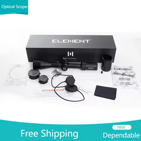 ELEMENT Optics HELIX 6-24X50 FFP First Focal Plane Riflescope w/ Zerostop 30mm Tube APR-2D MRAD Reti