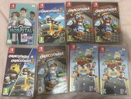 Switch games 雙點醫院 overcook 胡鬧搬家