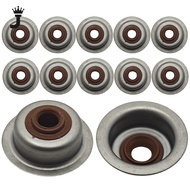 JK 12pcs Valve Stem Oil Seal for GX160 GX200 GX120 168F 12209-ZH8-003 2kw 3kw 5.5-6.5hp Gasoline Eng