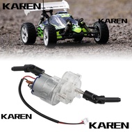 KAREN1 260 Motor Gearbox, Double Ball Bearings Transmission Parts 260 Motor, Durable 1/12 Scale RC C
