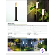 Waterproof Garden Pillar Light Outdoor Lawn Lamp Aluminum Pillar Post Light Villa Courtyard Landscap