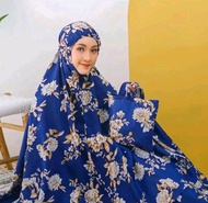 MUKENA MOTIF BUNGA SAKURA / MUKENA LEBARAN KEKINIAN / MUKENA RAYON BALI PREMIUM / MUKENA TERMURAH
