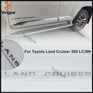 [Yongyiw]For Toyota Land Cruiser 300 LC300 Car Door Decoration Land Cruiser Emblem Modification Acce