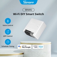 SONOFF MINIR2 Wi-Fi DIY Two Way Smart Switch eWeLink APP Timing Control DIY Smart Scene Alexa Google Home