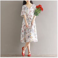 BUTTERFLY PRINTED OFFICE GIRLFRIEND DRESS