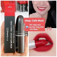 M@C Matte Lipstick 707 Ruby Woo 3.5g CLASSIC RED