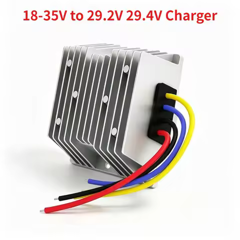 18-35V to 29.2V 29.4V 5A-15A Charger Constant Current Lithium Lead Battery for 24V 25.2V 25.9V 29.4V