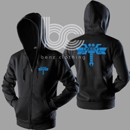 Kamen Rider Drake Outerwear Men's Hoodie Sweater Jacket Front ZipperWanita Korean Polyflex Screen Pr
