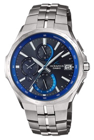 CASIO Oceanus Manta Ocw-S5000-1Ajf Silver Watch w469