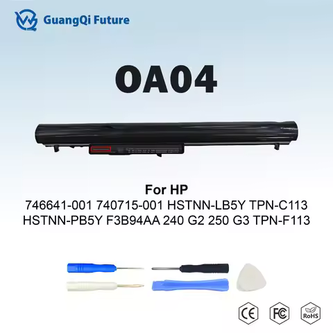 OA04 41WH Laptop Battery for HP OA03 746641-001 740715-001 HSTNN-LB5Y TPN-C113 HSTNN-PB5Y F3B94AA 24