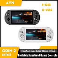 Ayn Odin 2 Mini Retro Handheld Game Console Video Player  6 Inch Touch Screen Android13 12G+256G Wif