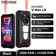 Global Version DOOGEE V Max LR 5G Rugged Phone Laser Rangefinder Gemini AI Dual Camping Lights 20500