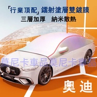 Audi Laser Car Sunshade Front Windshield Sunscreen Heat Insulation Block A1 A4 A3 A5 A6 A7 A8 Q5 Q2 