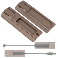 ACTIONUNION Pressure Switch Mount for PEQ 15 and Tactical Flashlight fits 20mm Picatinny Rail (Tan, 