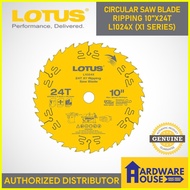 ◨ ≅ ◄ ORIGINAL LOTUS 10" 24T Circular Saw Blade TCT Carbide Table Miter Saw X1 Series LUTOS DIABLO
