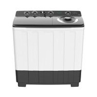 เครื่องซักผ้า 2 ถัง HISENSE WSRB1413UB 14 กก. สีขาว-ดำ (1282540)