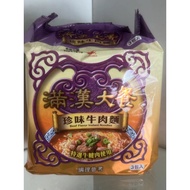 Taiwan Quanlian Purchasing Man Han Dinner Instant Noodles Delicious Beef Noodles Roasted Beef Noodle