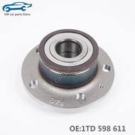 1PCS 1TD598611Rear Hub Bearing Components Suitable for Scirocco EOS Passat B7CC Tiguan Touran Beetle